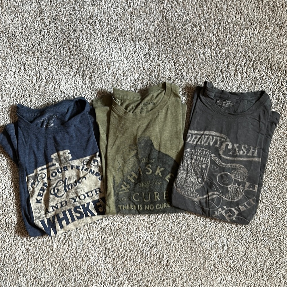 Lucky brand tees x 3